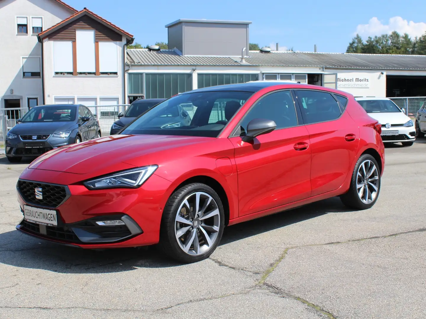 SEAT Leon 1.4 FR e-HYBRID 18",Pano,Paket XL Rood - 1