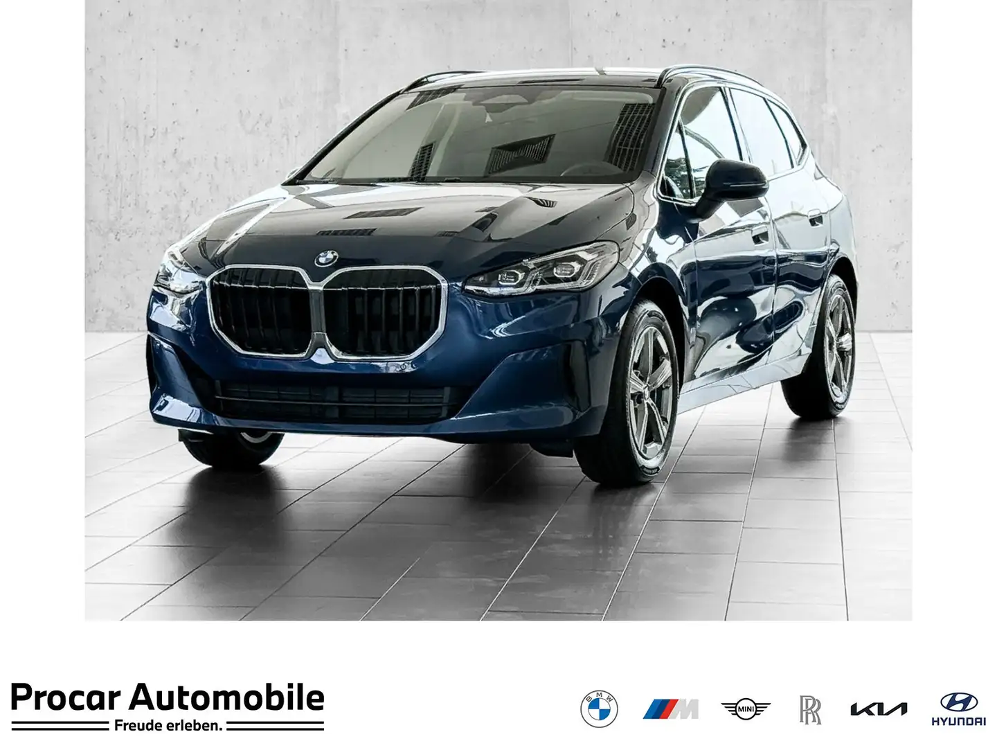 BMW 218 i PremiumPk. +AHK + Lhz + DA + 17" Blu/Azzurro - 1
