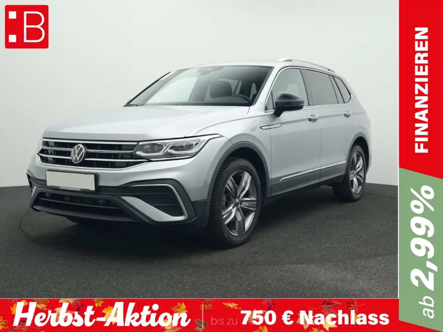Volkswagen Tiguan Allspace 1.5 TSI DSG Move 7-SITZE AHK NAVI KAMERA Silber - 1