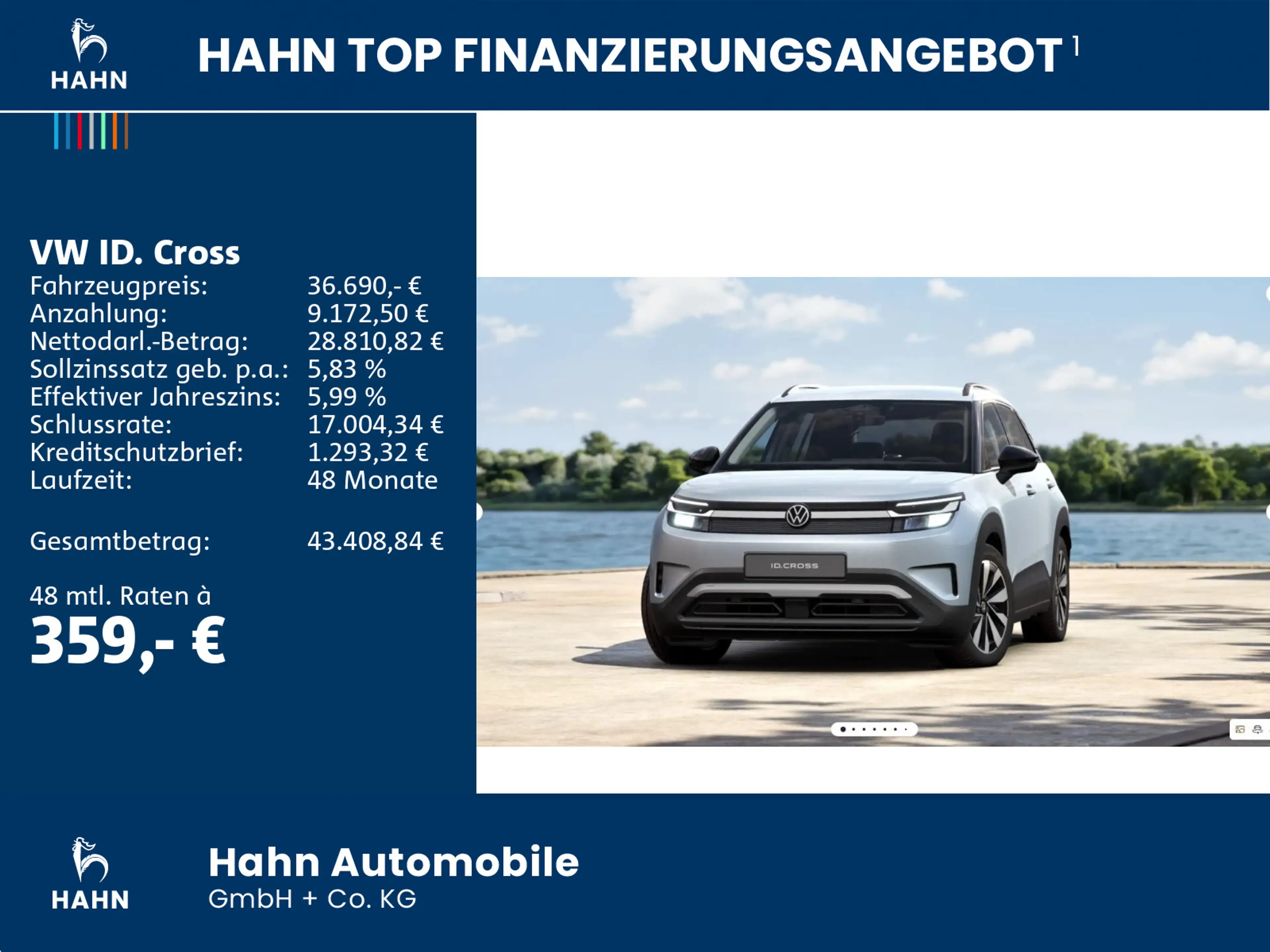 Volkswagen ID. Cross Life 211PS 52 kWh AHK NAVI 4SEASON — photo 2