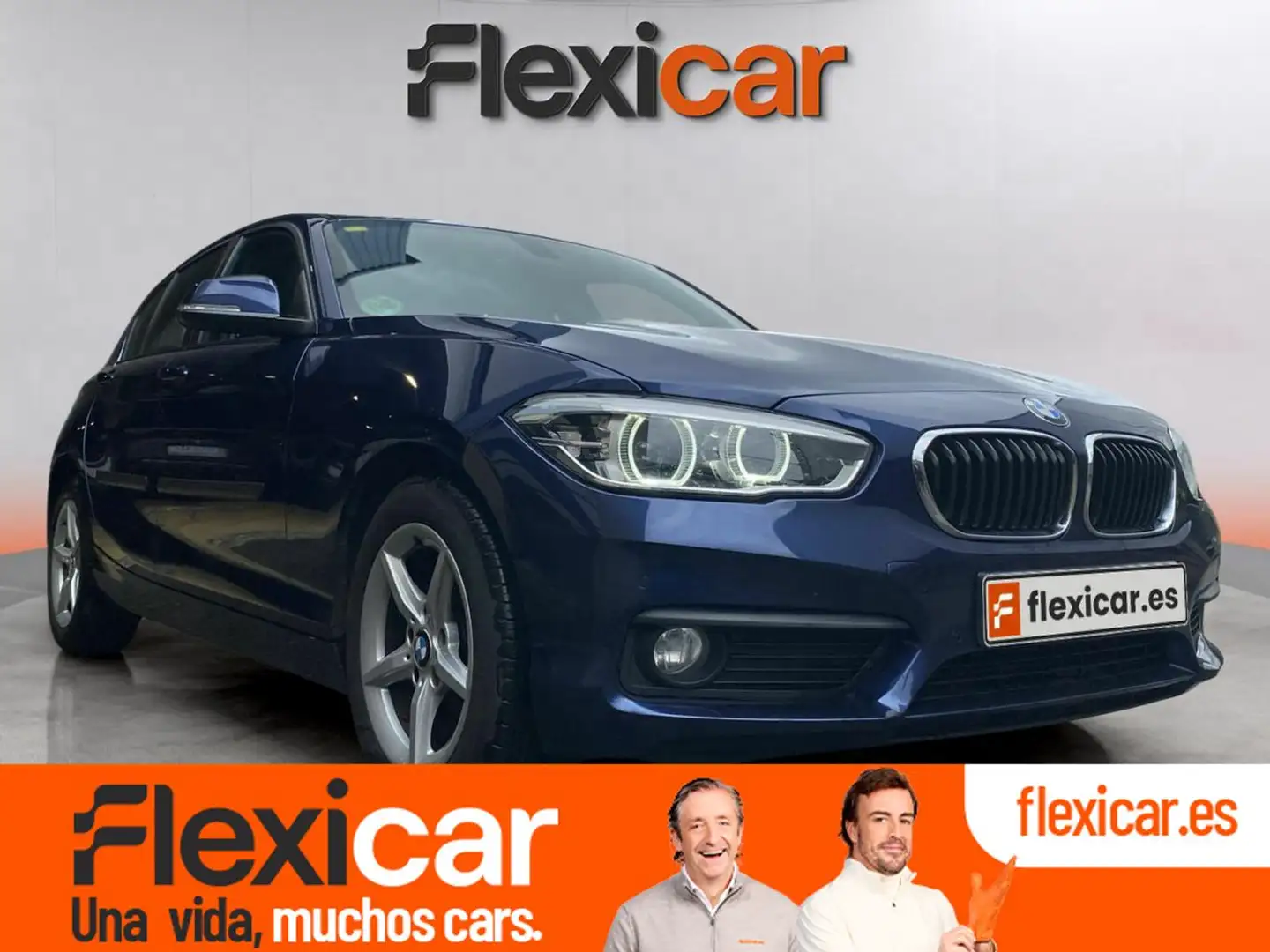 BMW 116 116d EfficientDynamics Azul - 1
