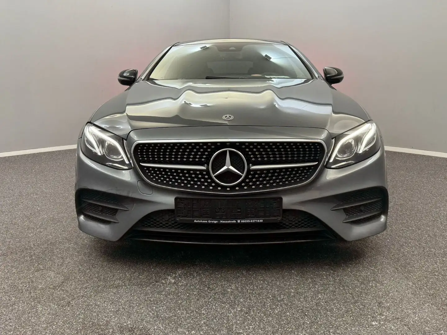 Mercedes-Benz E 400 d 4M Coupe AMG-LINE*PANO*BURME*MBEAM*KAM Grau - 2
