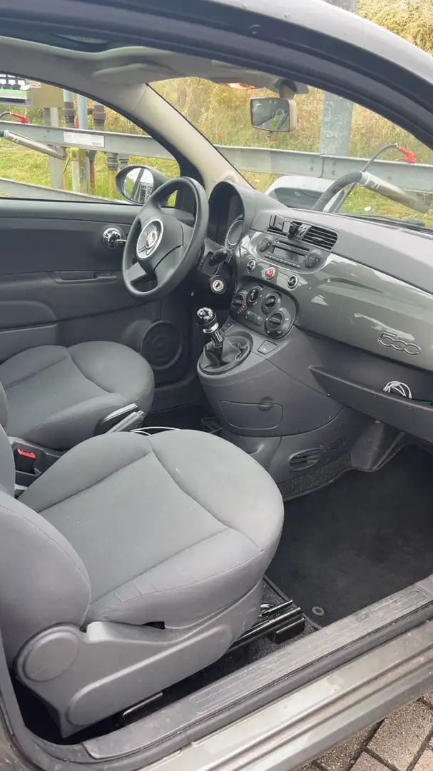Fiat 500 1.2 Lounge Grijs - 2