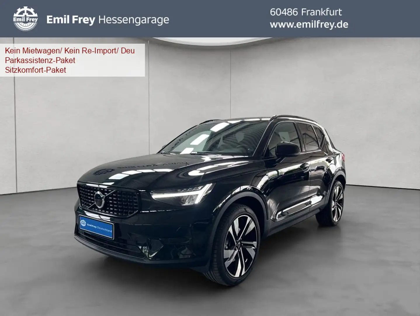 Volvo XC40 XC40 B3 Plus-Dark DKG PilotAssist Google-Navi LED Noir - 1