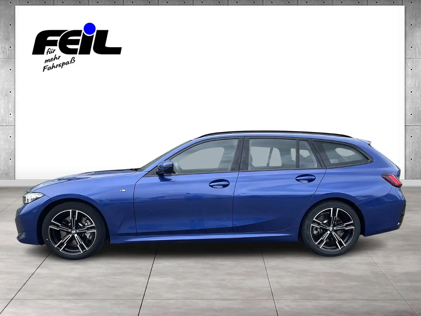 BMW 330 i xDrive M Sport Blau - 2