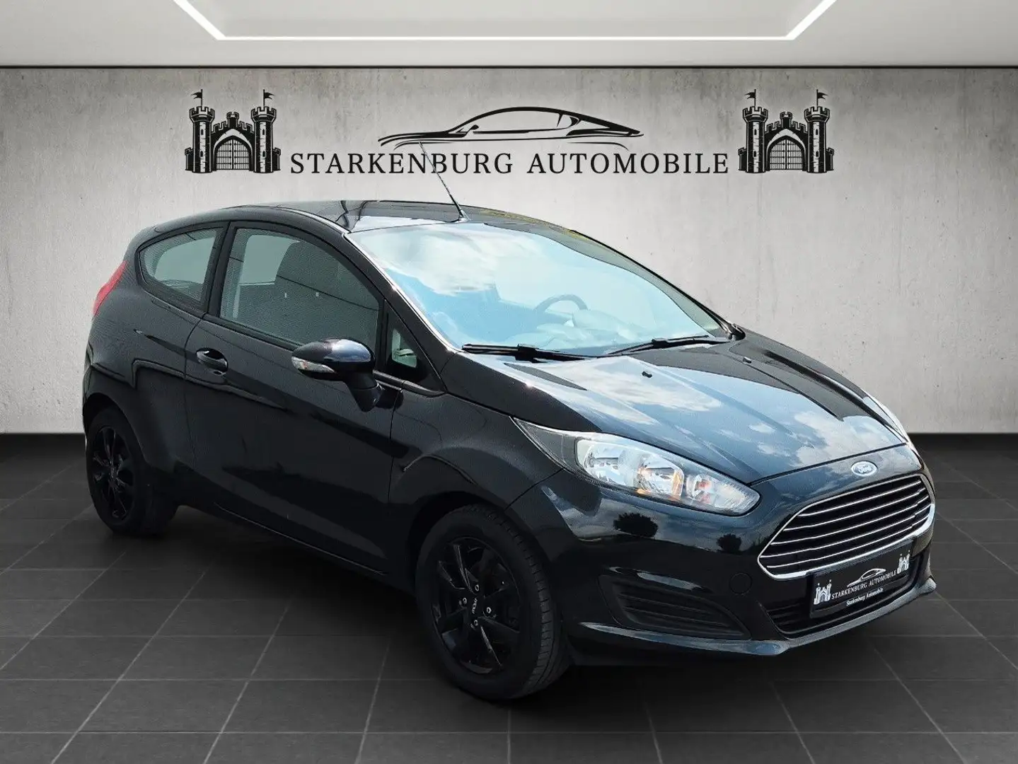Ford Fiesta Trend 1,25 /Cool & Sound/Klima/Servo/TÜV Negro - 1