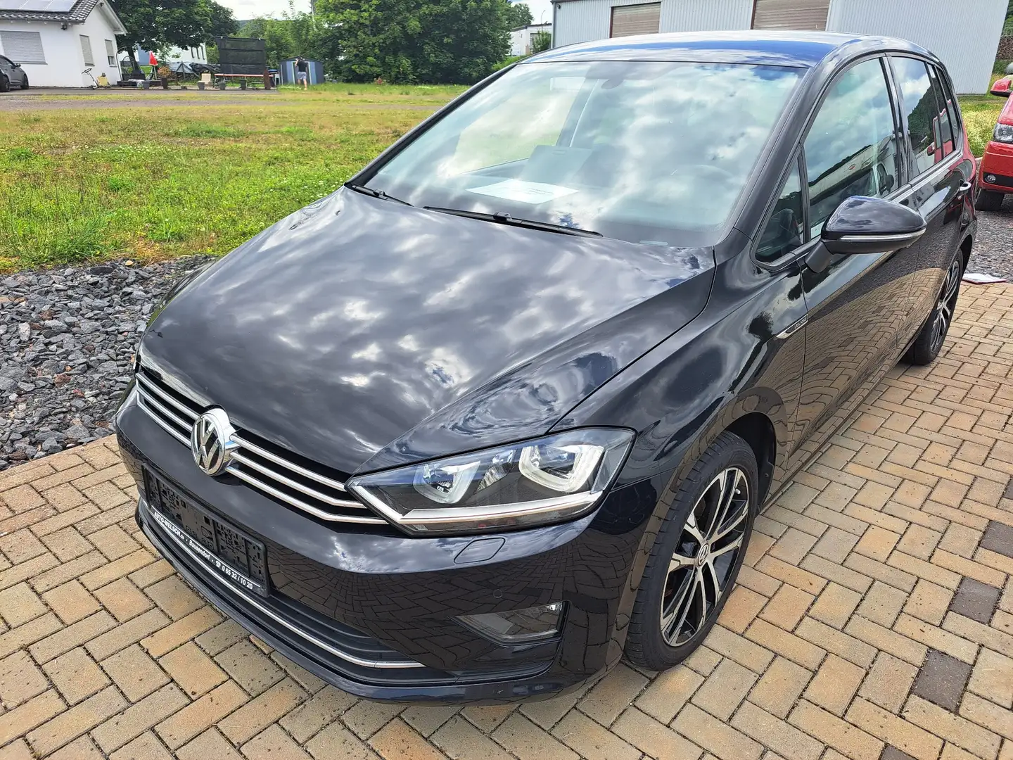 Volkswagen Golf Sportsvan 2.0 TDI Lounge AHK//Navi//Sitzh,//PDC! Schwarz - 2