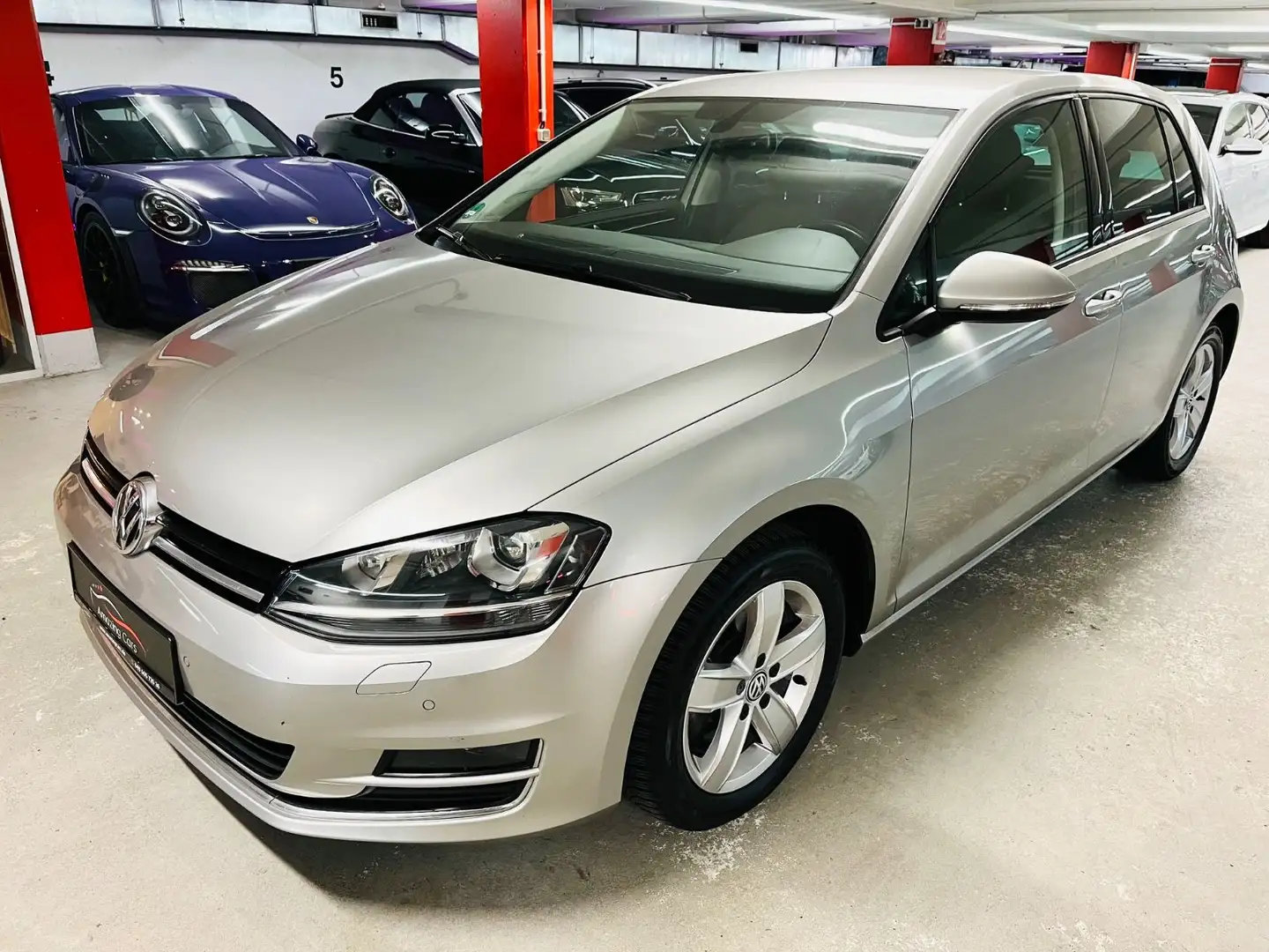 Volkswagen Golf VII Lim. 1.4 TSI Highline BMT Unfallfrei Argento - 1