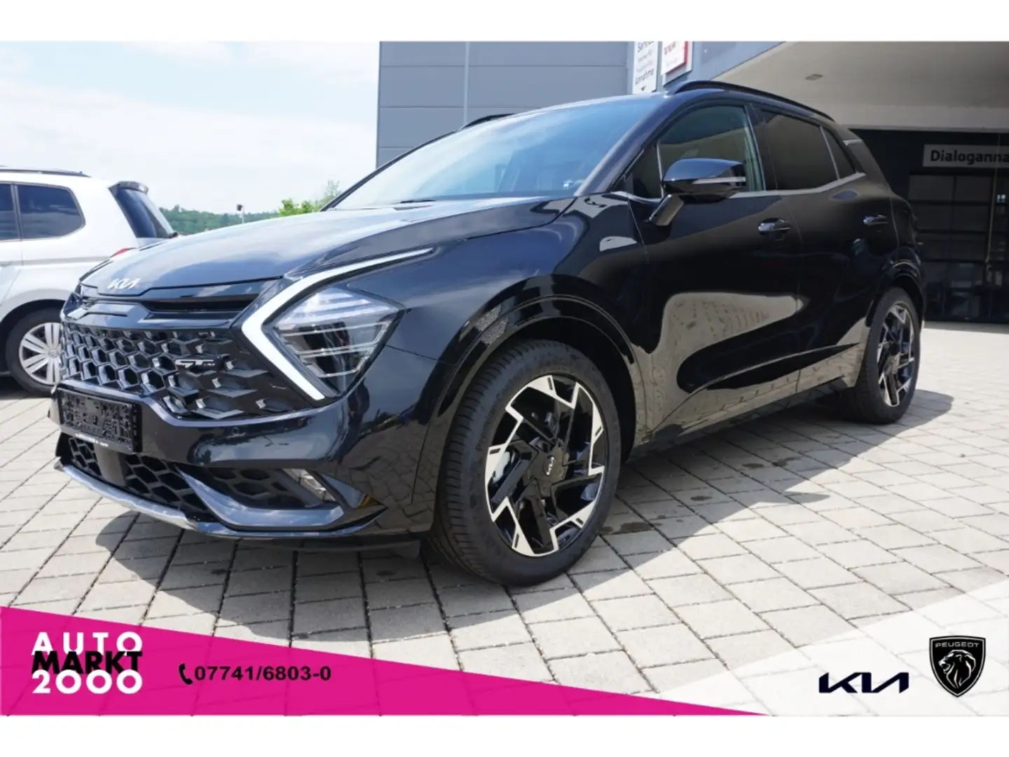 Kia Sportage 1.6T 160 AWD GT Line DCT7 AHK Pano Navi LED ACC Ka Noir - 1