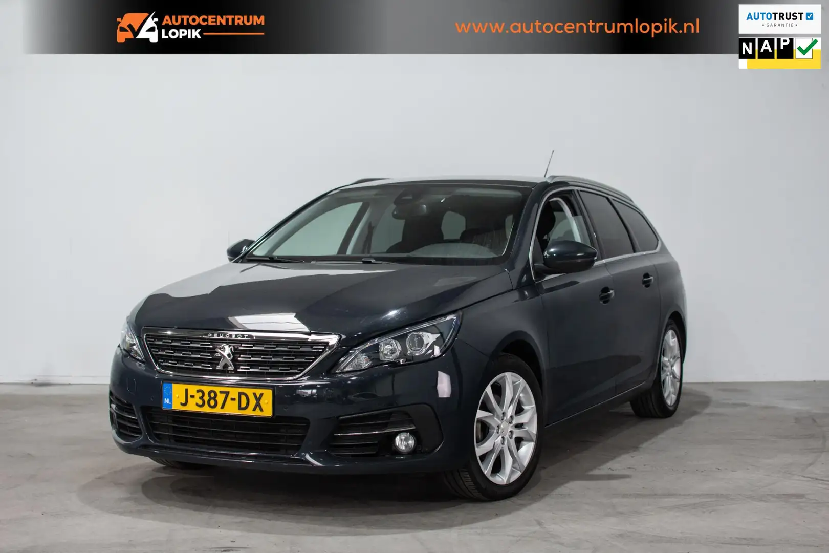 Peugeot 308 SW 1.2 PureTech Blue Lease GT *Panoramadak*Keyless Gris - 1
