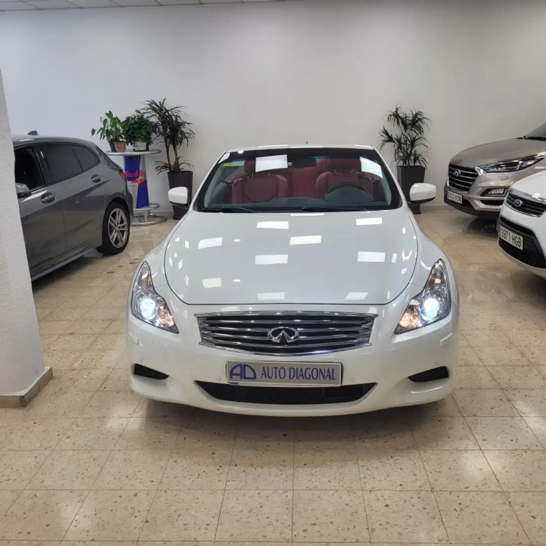 Infiniti G37 37 GT Premium Cabrio AT Blanc - 2