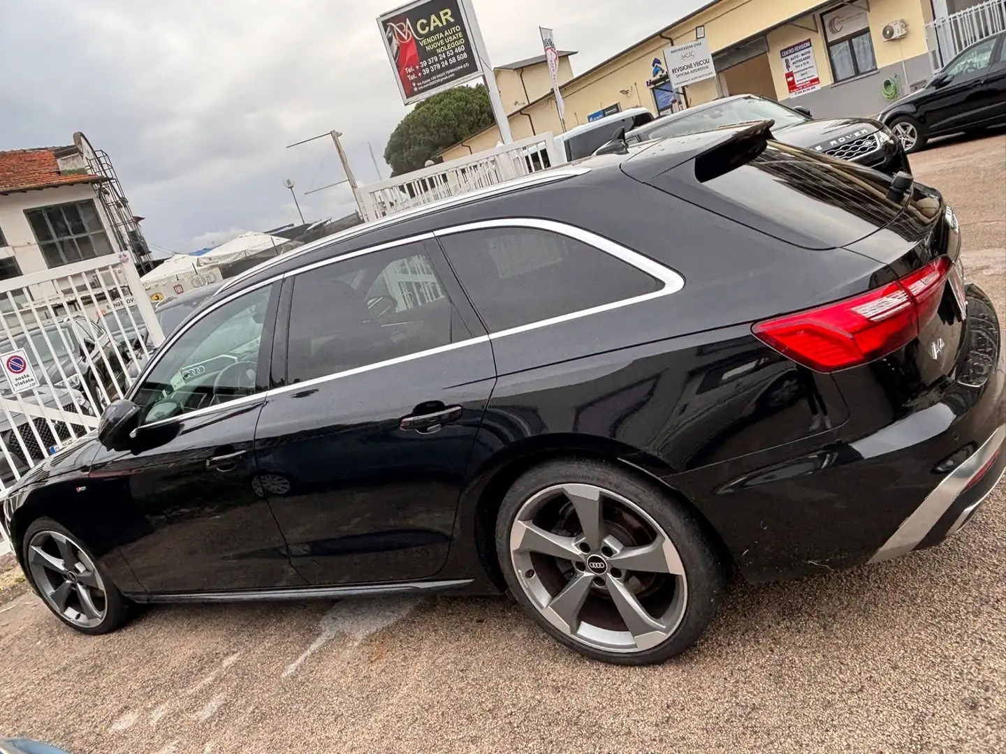 Audi A4 Avant 40 2.0 tdi mhev S line edition quattro 204cv Czarny - 2