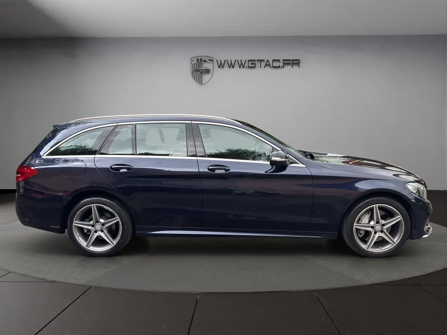 Mercedes-Benz C 250 Classe C Break 250 D 4Matic AMG line 7G-Tronic Bleu - 2