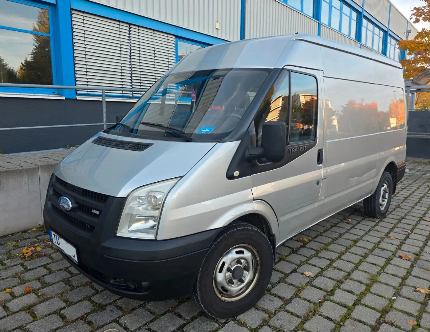 Ford Transit 2.4/GARANTIE/101 PS/TÜV NEU/HOCH/AHK Silber - 2