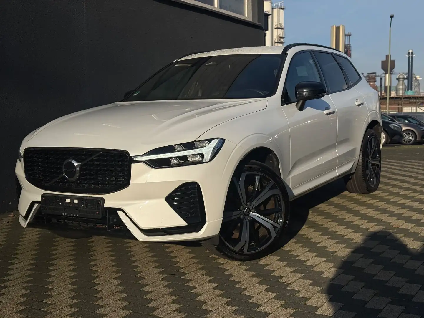 Volvo XC60 R Design AWD Navi Leder Massage AHK Luft Blanco - 1