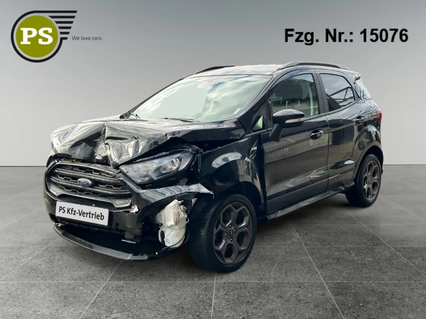 Ford EcoSport ST-Line 1.0 EcoBoost LED Klimaautom DAB Ambientebe Schwarz - 1