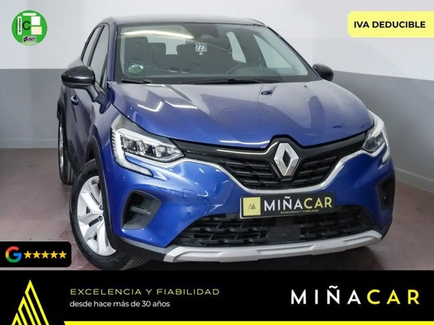 Renault Captur TCe Equilibre 67kW Azul - 1