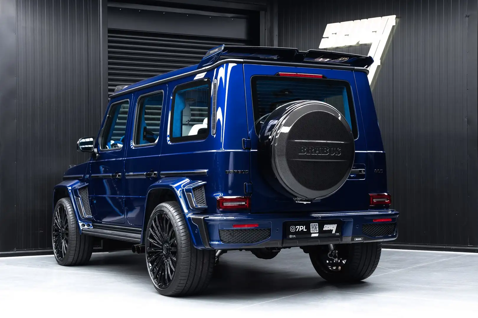 Mercedes-Benz G 63 AMG BRABUS G800 Prod 2025 + Custom Int +Carb Pack I&ll Blau - 2