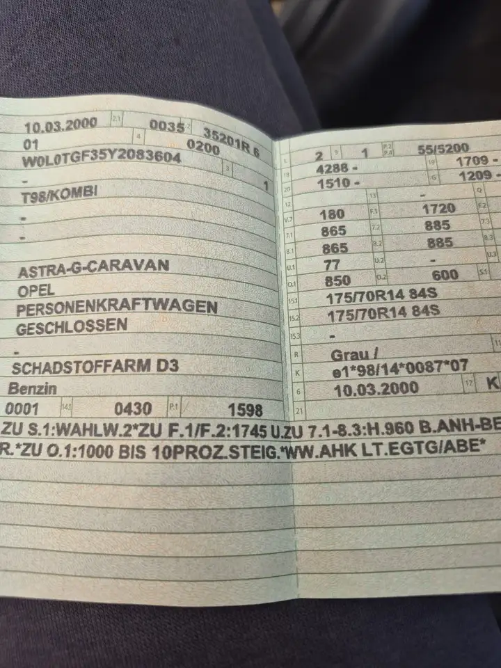 Opel Astra 1.6 Caravan, foto 11