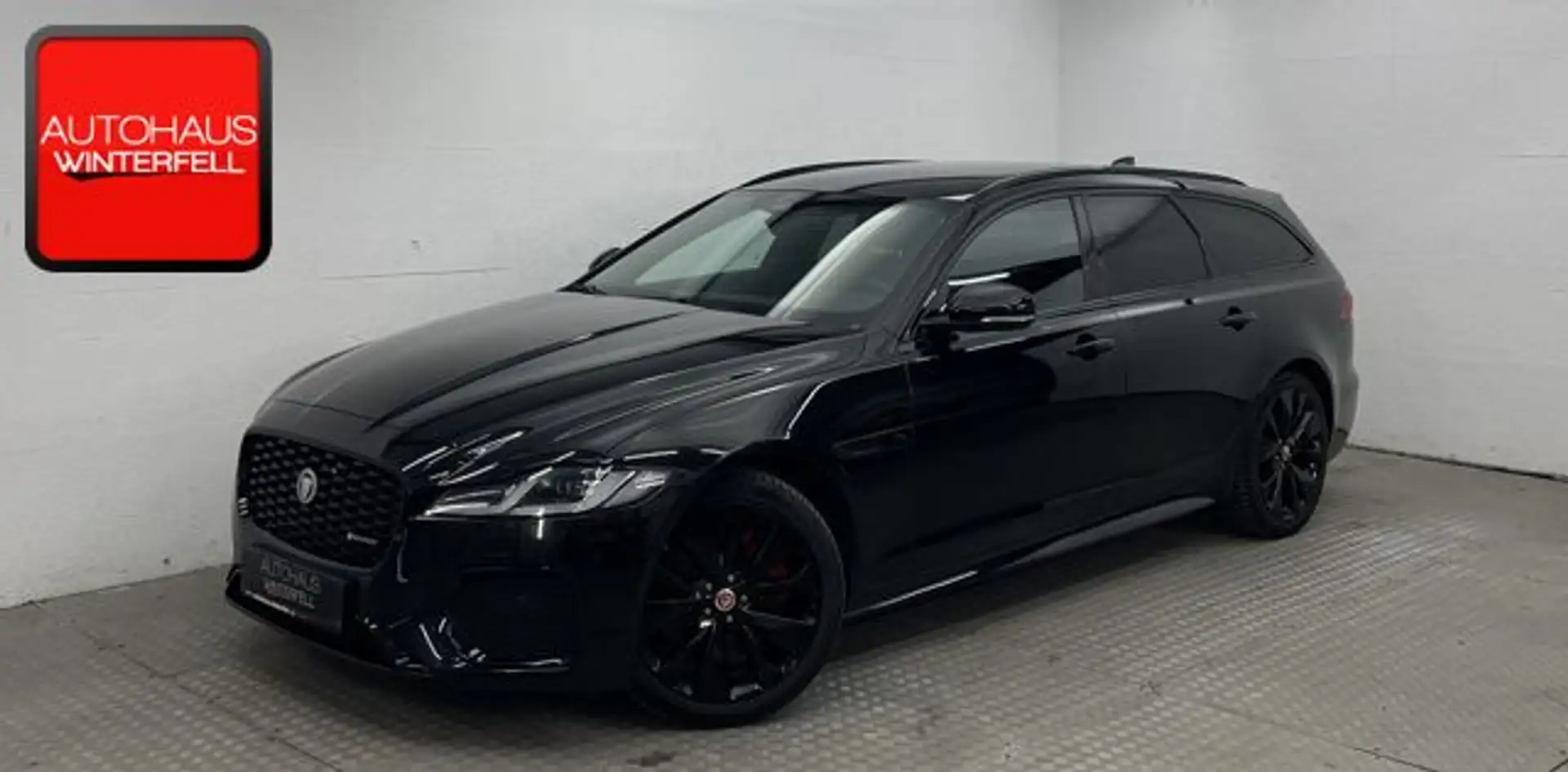Jaguar XF SPORTBRAKE R-DYNAMIC BLACK AWD AHK+KEYLESS Schwarz - 1