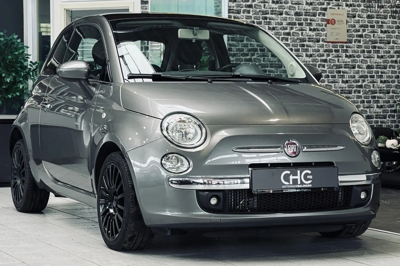 Fiat 500 Lounge |PANO|PDC| Grau - 1