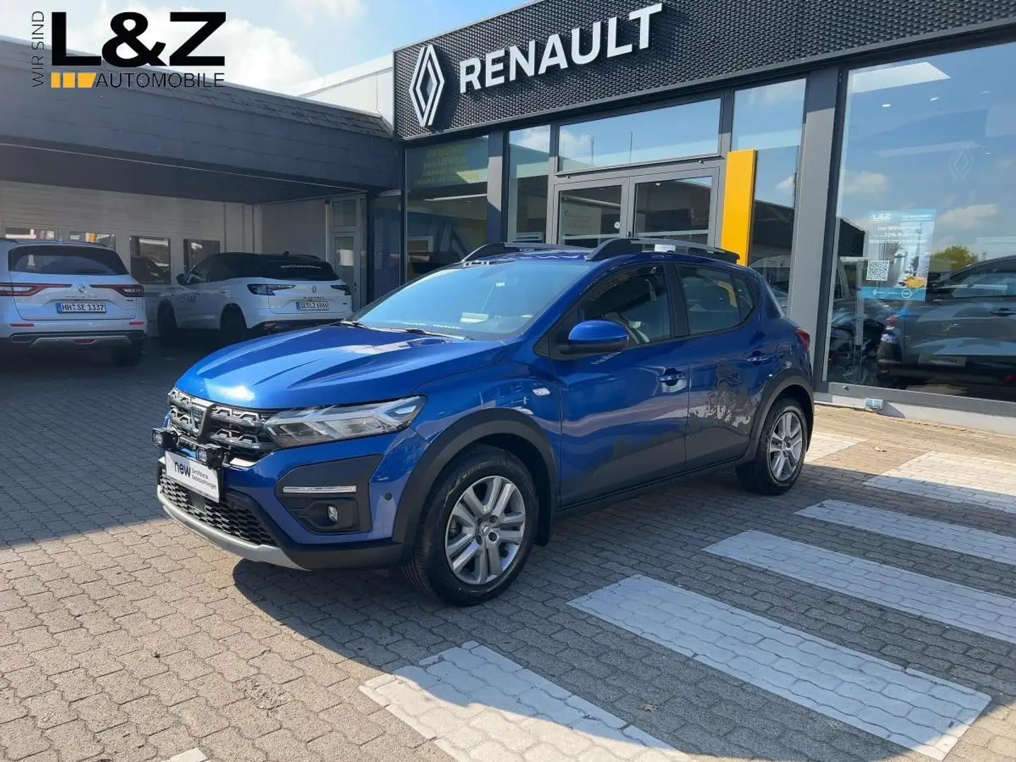 Dacia Sandero Stepway Comfort TCe 100 AHK,PDC,Klima Blau - 1