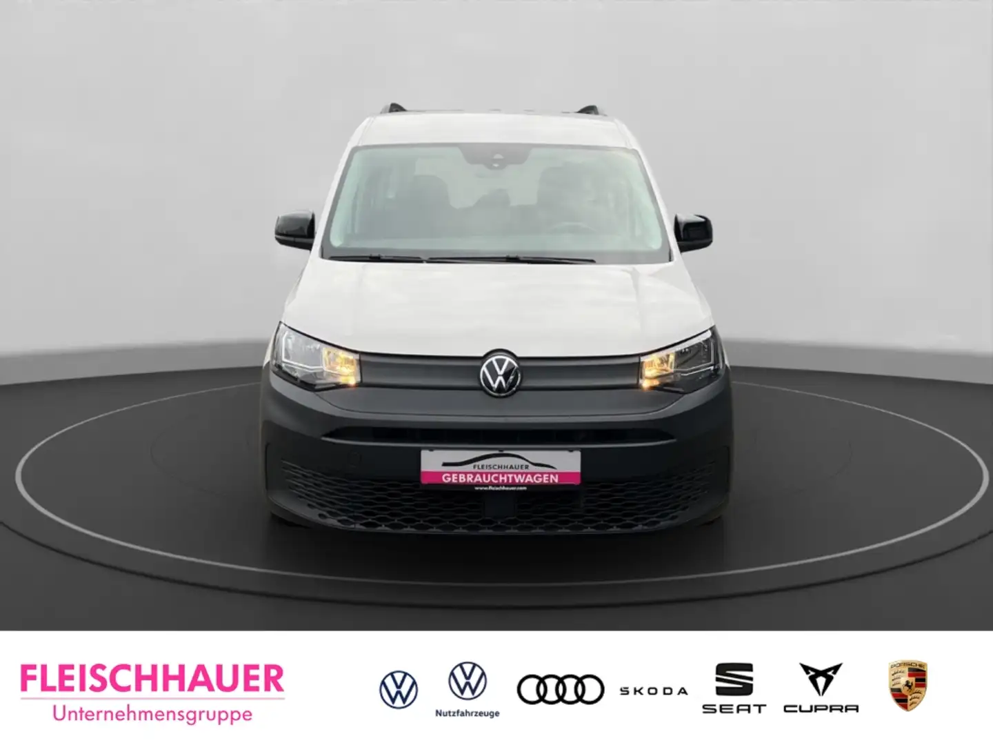 Volkswagen Caddy 1.5 TSI Kombi Klima Heckflügeltür Tempomat Weiß - 2