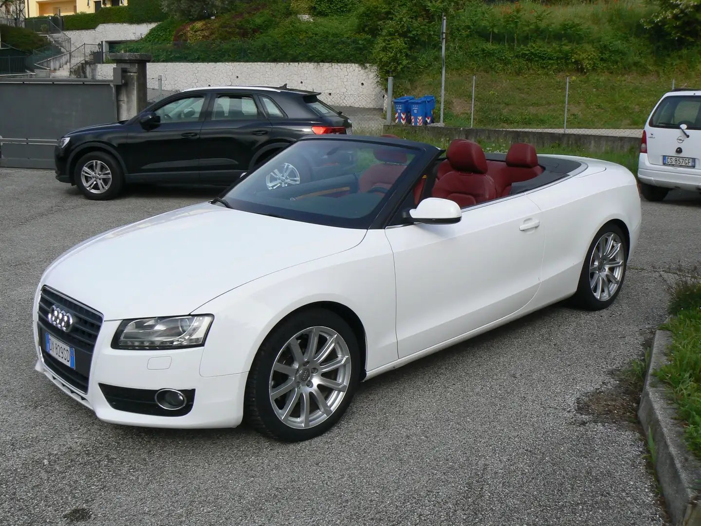 Audi A5 Cabrio 2.0 tfsi 211cv GPL Blanc - 2