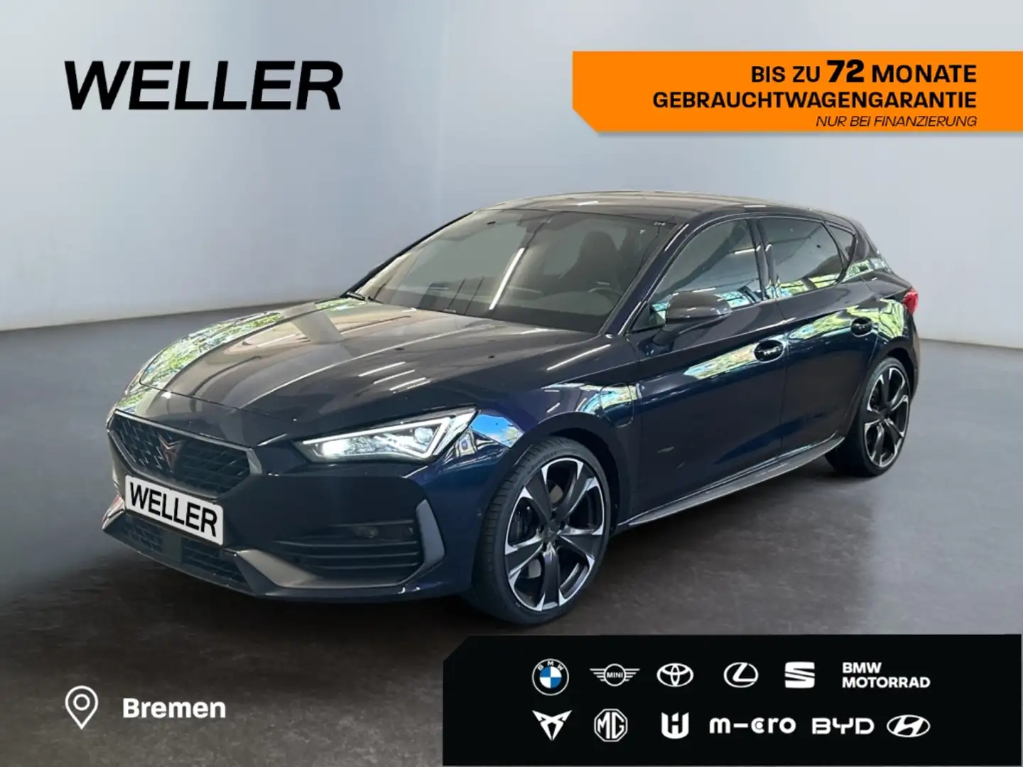 CUPRA Leon 1.4 e-Hybrid (180 kW) VZ *LED*CAM*ACC*DCC* Blauw - 1