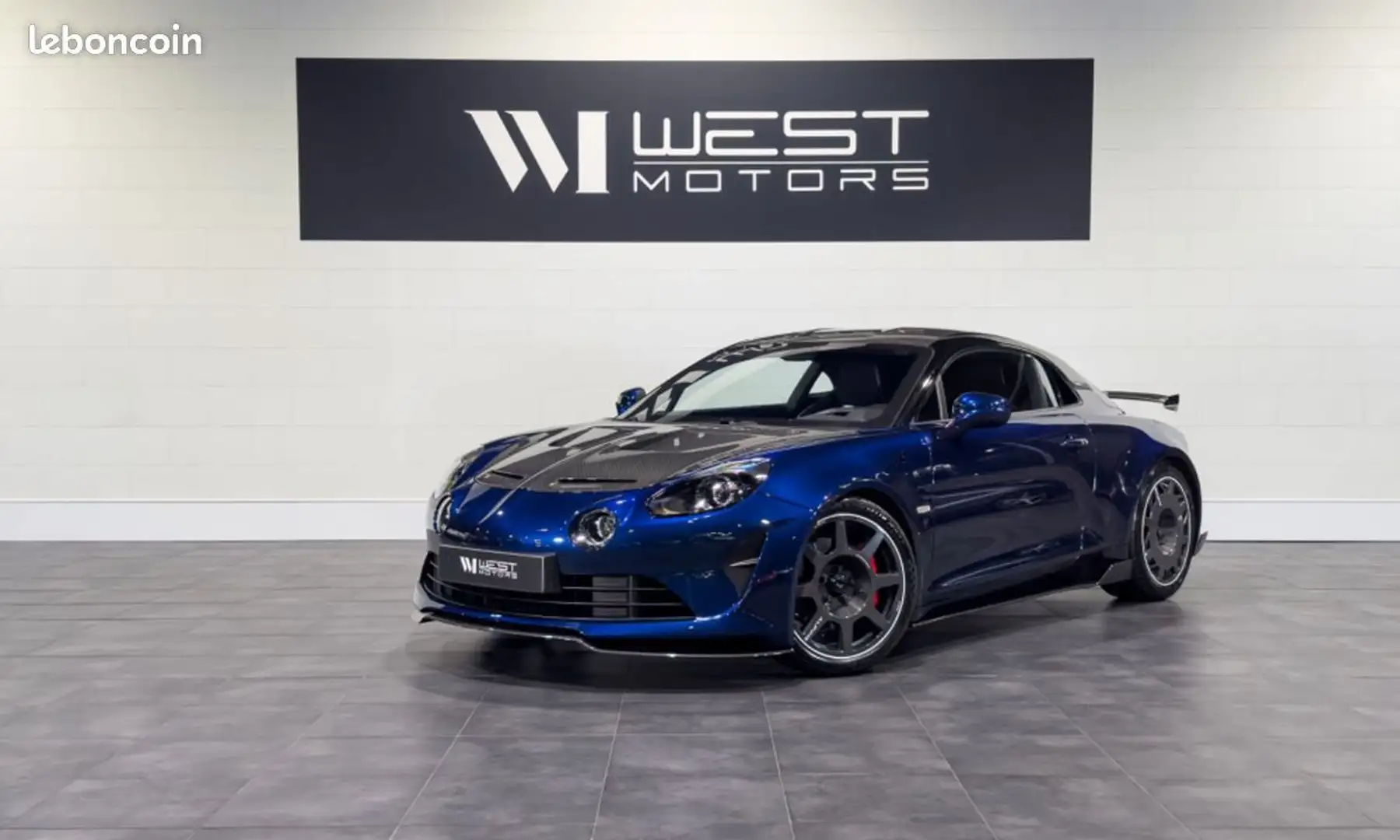 Alpine A110 R 1.8 300 1°MAIN FRANÇAISE Jantes Carbone- Focal Premium TVA Bleu - 1