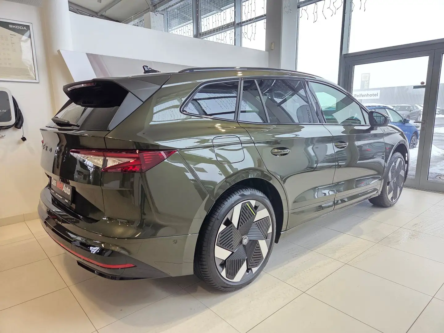 Skoda Enyaq RS Grün - 2