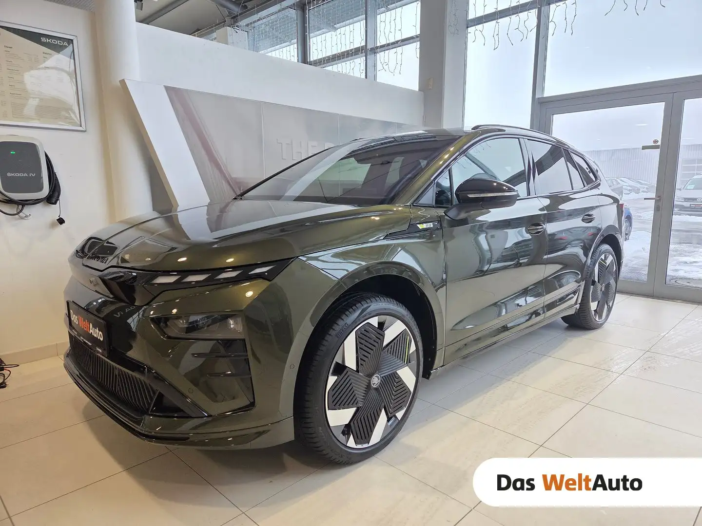 Skoda Enyaq RS Grün - 1