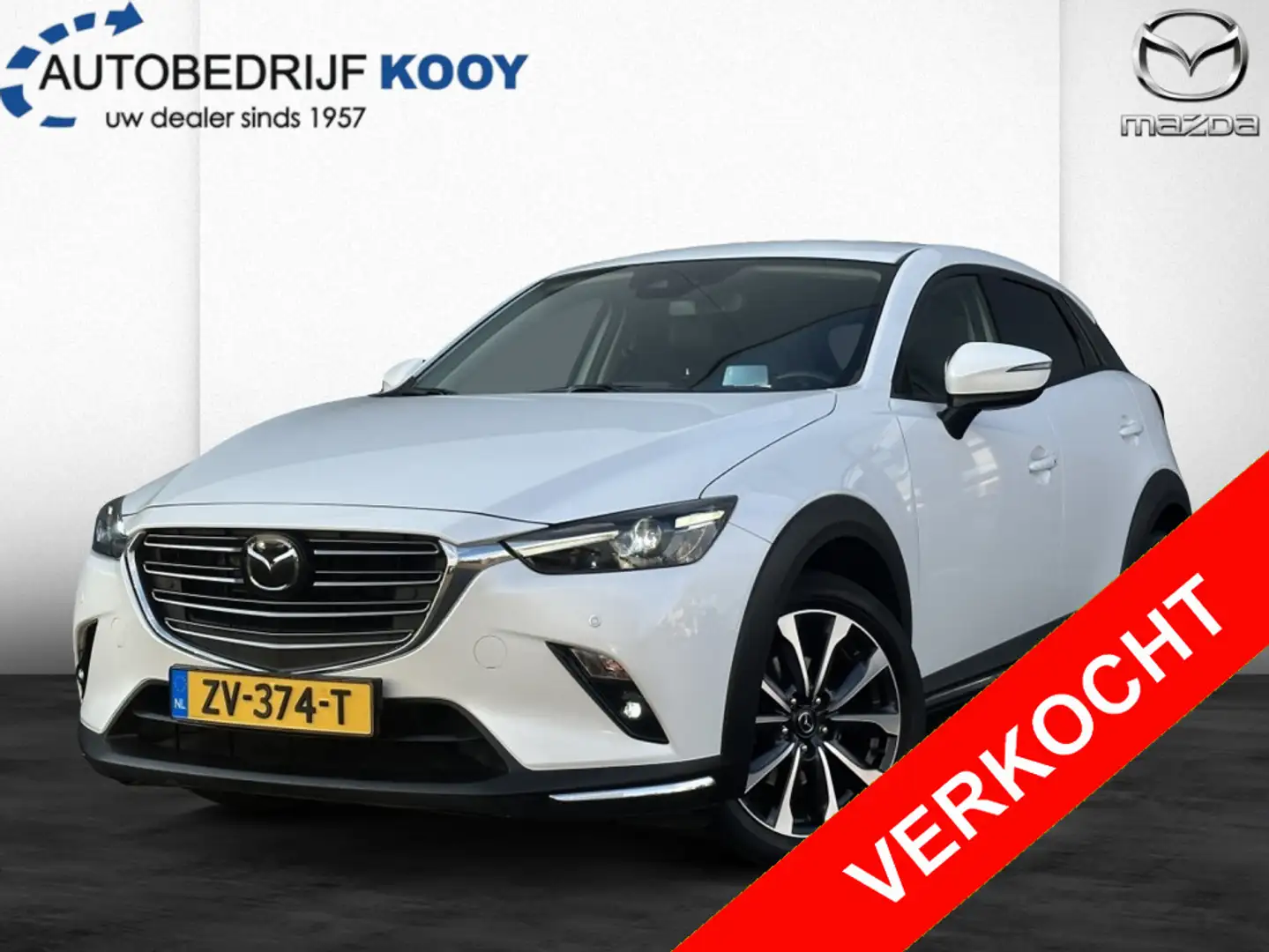 Mazda CX-3 2.0 SkyAvtiv-G 120pk GT-M / Leer / Trekhaak Blanc - 1