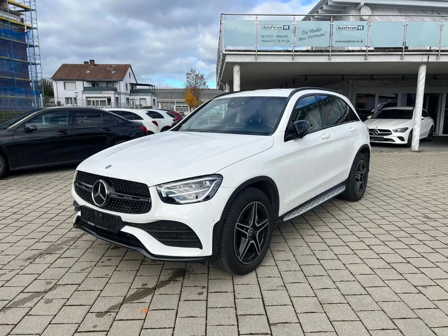 Mercedes-Benz GLC 220 d 4M*AMG*MBUX*Night*Distr.*RCAM*AHK Blanc - 2