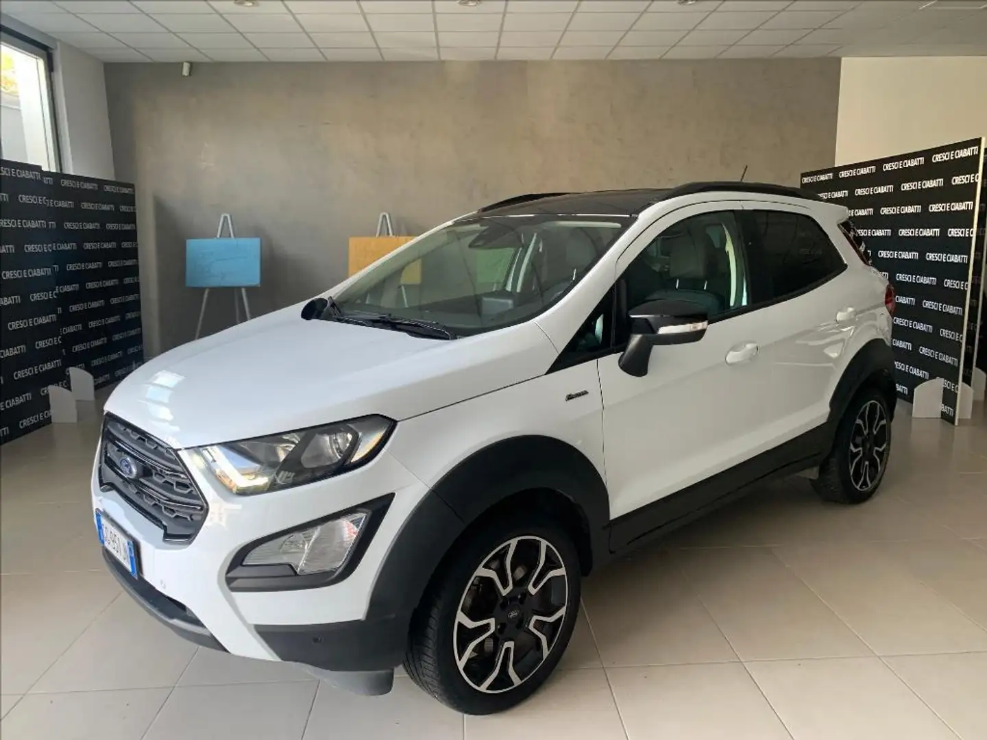 Ford EcoSport 1.0 EcoBoost 125 CV Start&Stop Active Weiß - 1