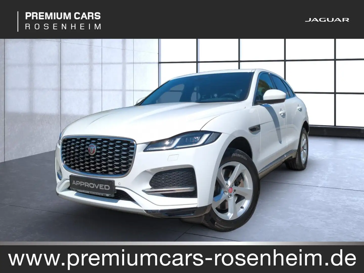 Jaguar F-Pace P400e S AWD HeadUp/Meridian/Winter Navi LED Blanc - 1