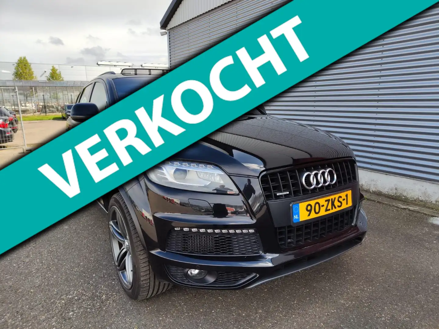 Audi Q7 AUDI Q7 4.2 TDI QUATTRO 3X S-LINE 7P Facelift! Noir - 1