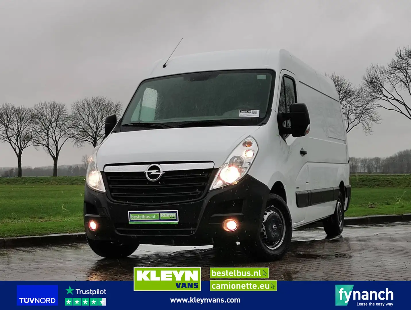 Opel Movano 2.3 l2h2 airco org nl! Wit - 1