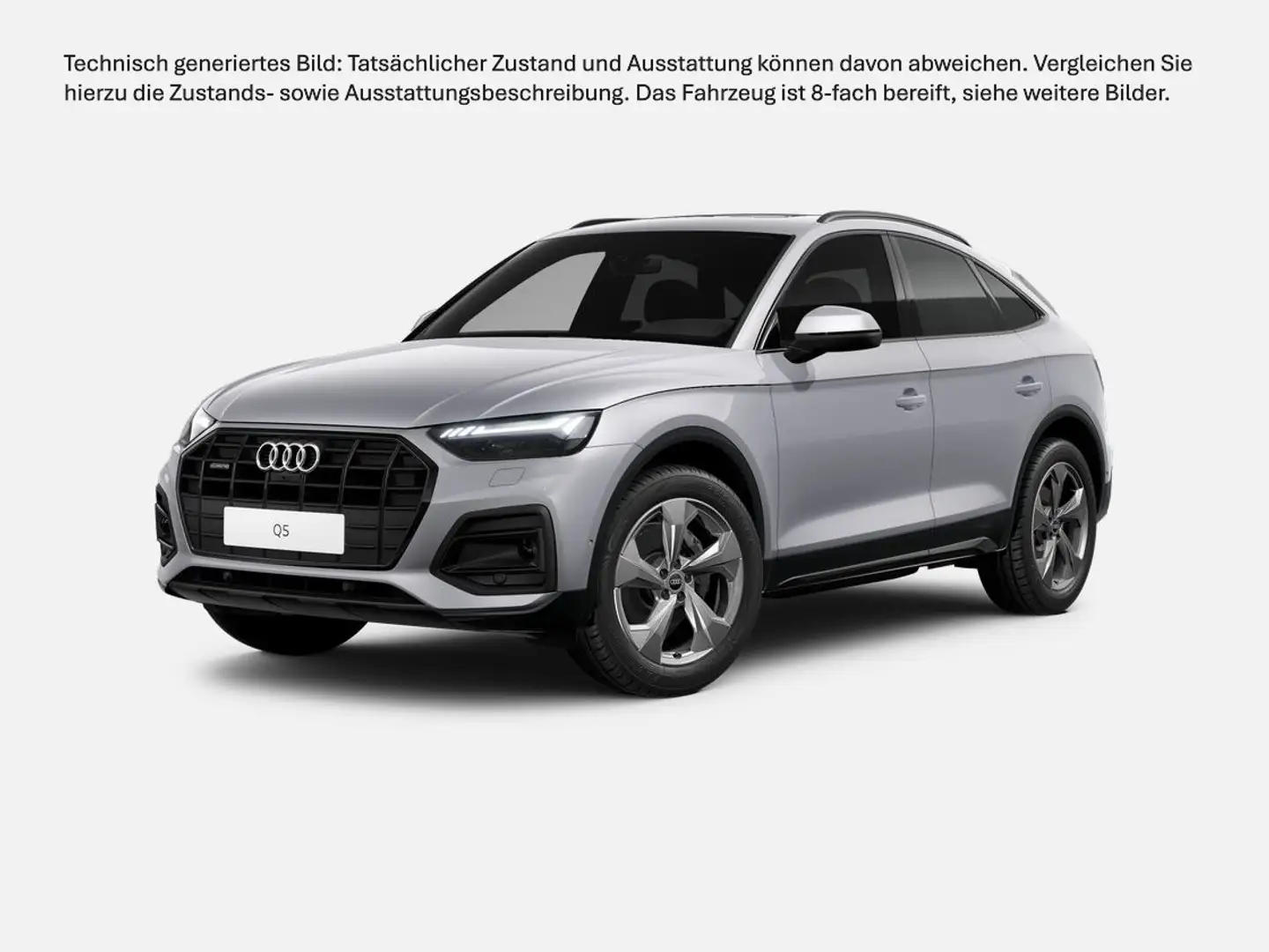 Audi Q5 Sportback 45 TFSI quattro S tronic Advanced Silber - 2
