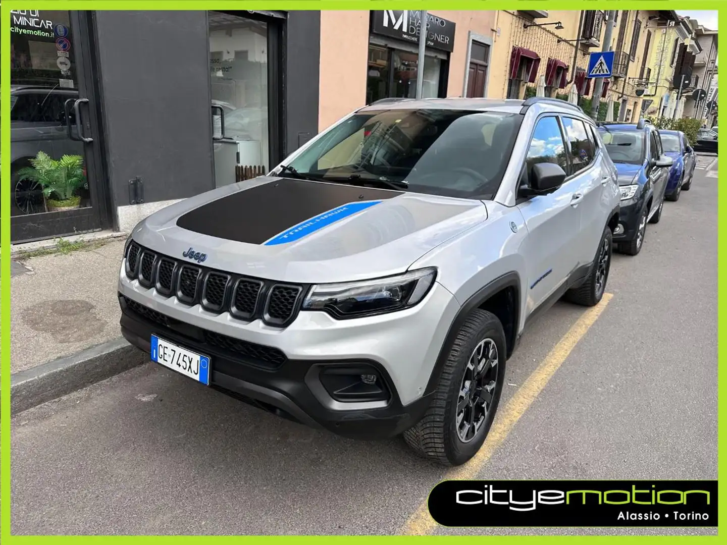 Jeep Compass 1.3 Turbo T4 240 CV PHEV AT6 4xe Trailhawk Gris - 1