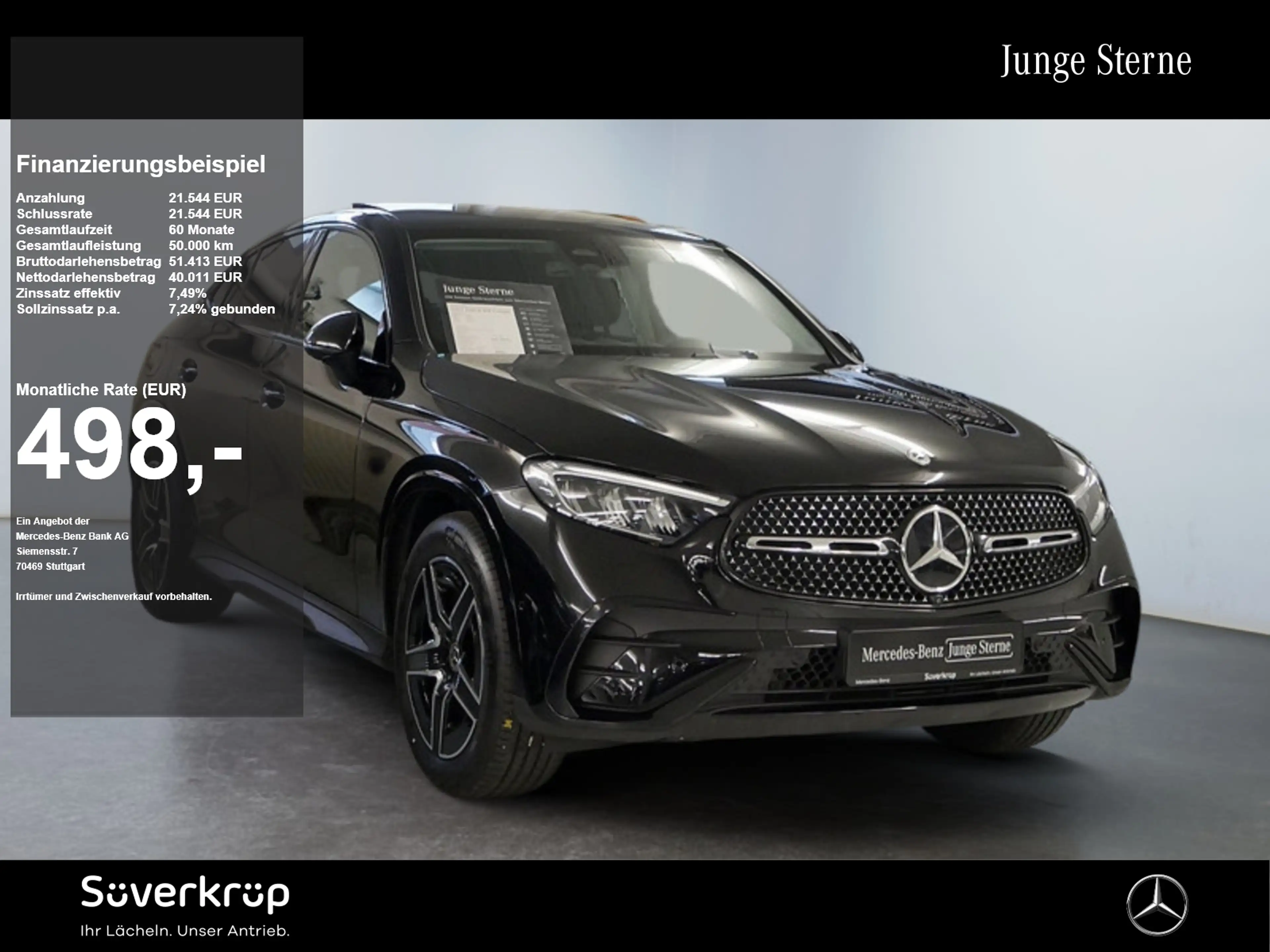 Mercedes-Benz GLC 220 d 4M Coupé | AMG BURM NIGHT MEMO 360 AHK