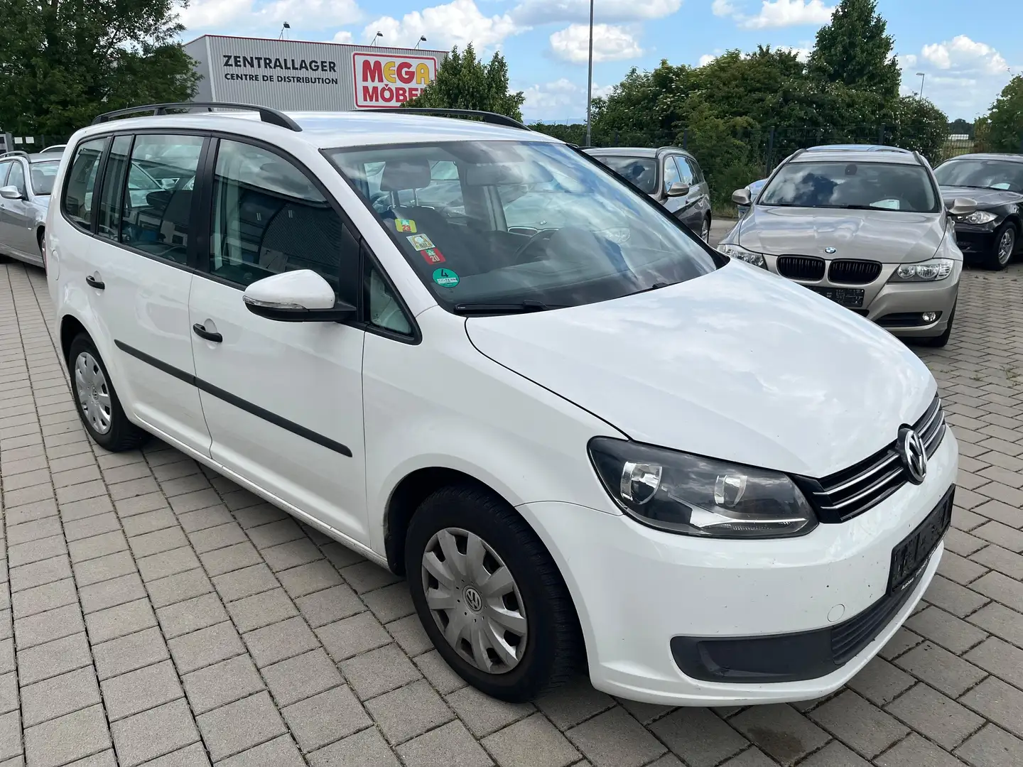 Volkswagen Touran Trendline Blanc - 2