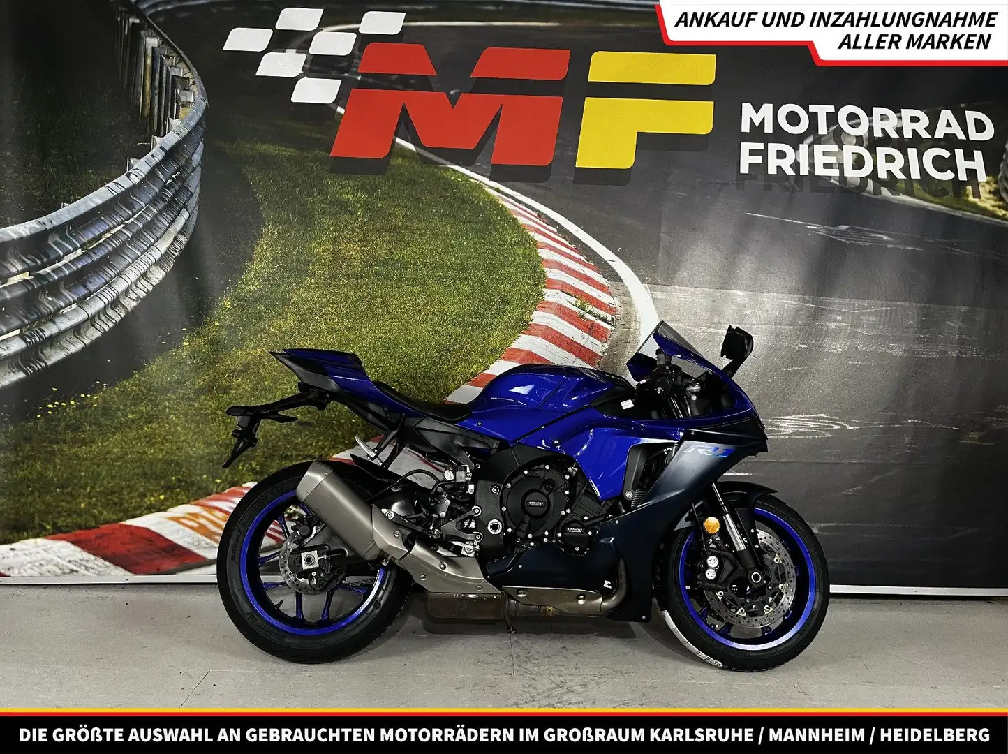 Yamaha YZF-R1 RN65 [REIFEN+TÜV+SERVICE NEU] Синій - 1