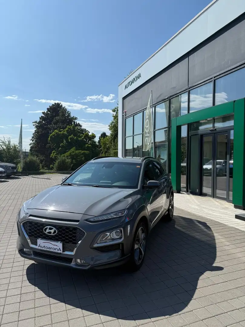 Hyundai KONA Kona I 2017 1.0 t-gdi Xprime 2wd 120cv Gris - 1