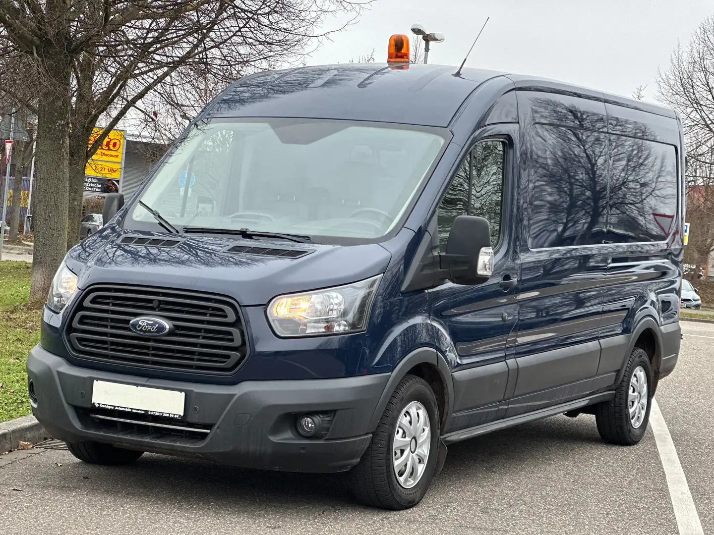 Ford Transit 2.0TCI 350 L3/H2*Parkpilot*Leder*org.56 TKm Blau - 1