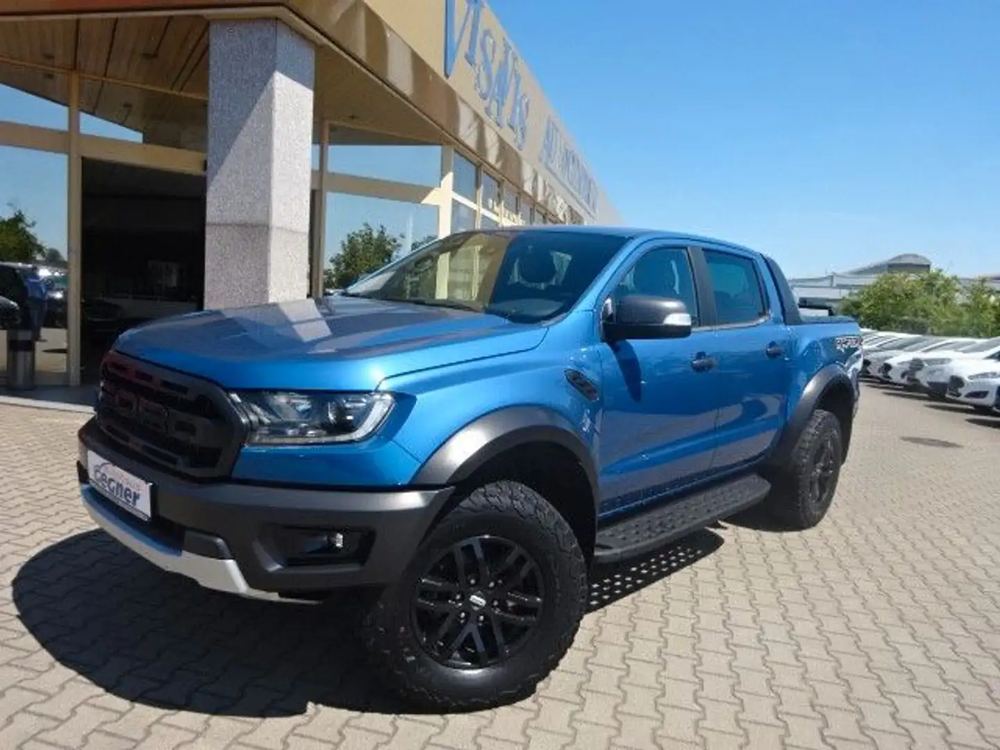 Ford Ranger Doka 212PS Autm. 4x4 Raptor Navi Xenon Blau - 2