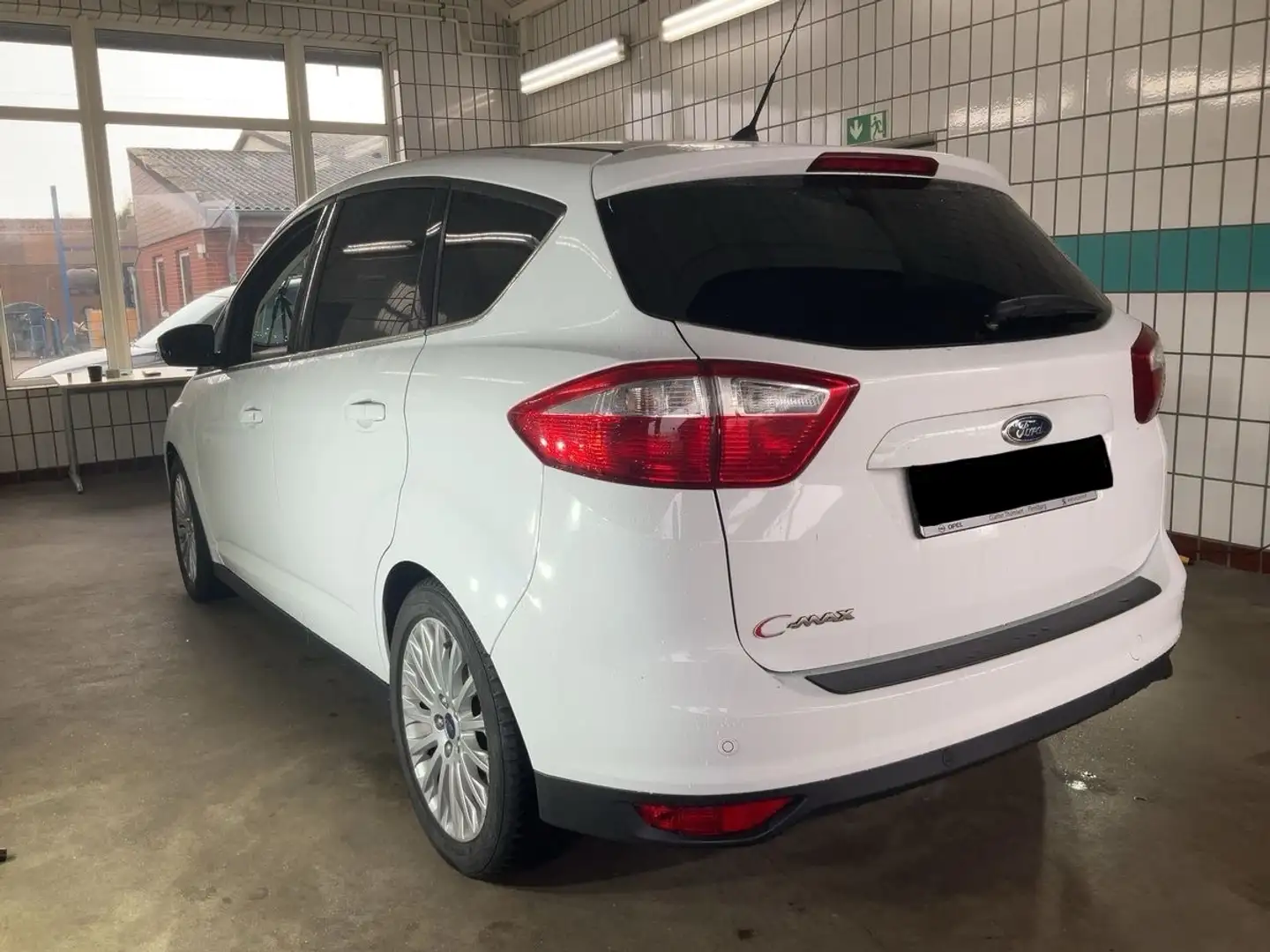 Ford C-Max 2.0 TDCi Titanium*PANO*SHZ*Tempomat*PDC Blanc - 2
