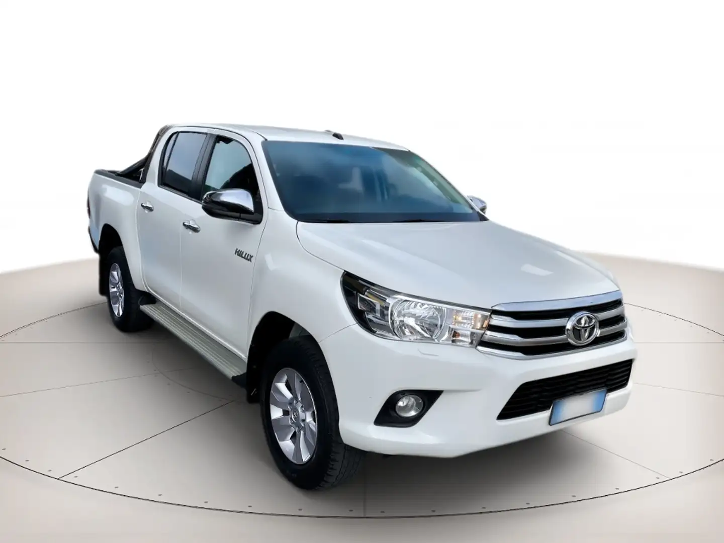 Toyota Hilux 2.4 d-4d double cab Executive 4wd Weiß - 2