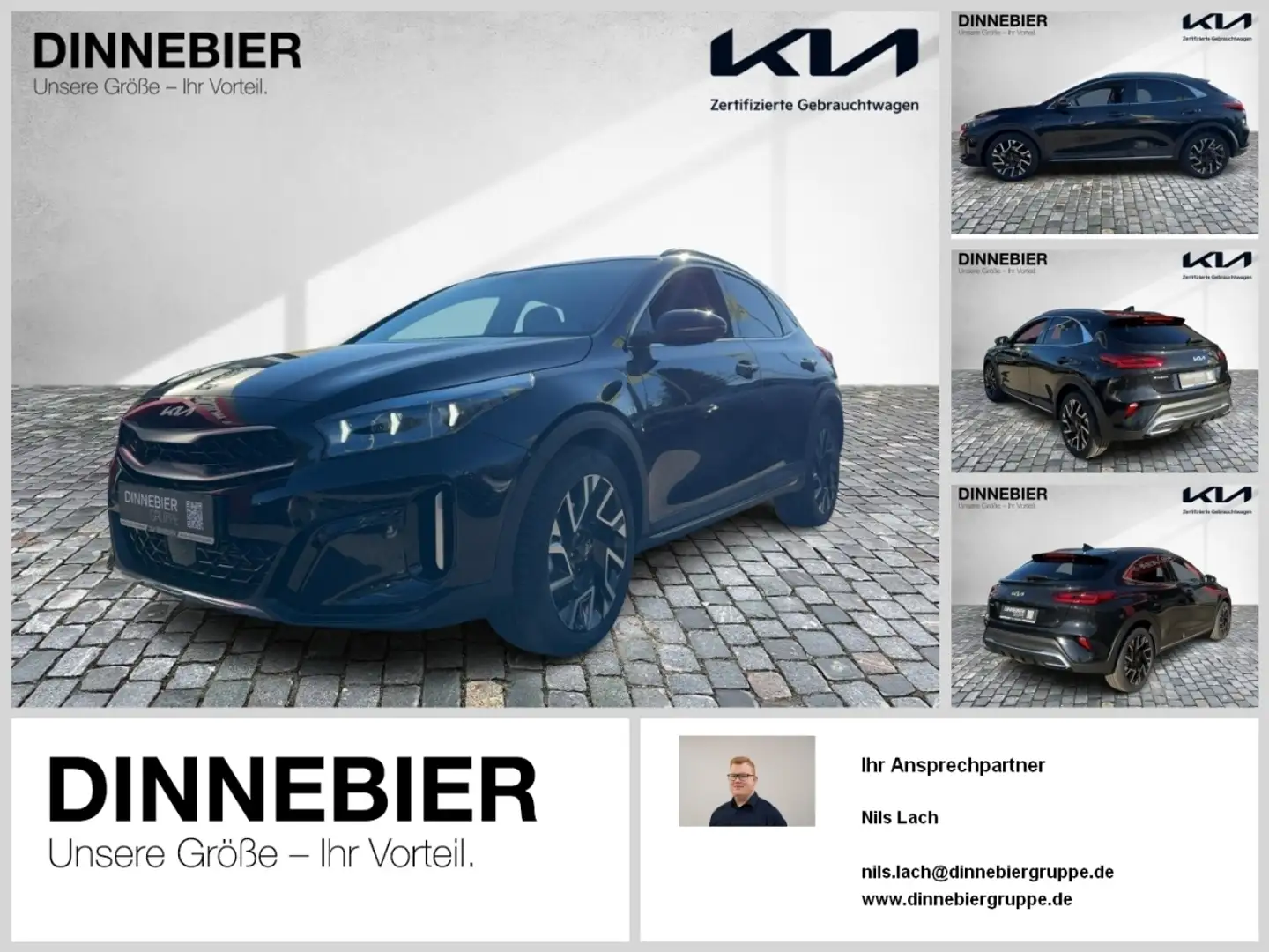 Kia XCeed 1.5T Platinum Glasdach+LED+Kamera+Navi Nero - 1