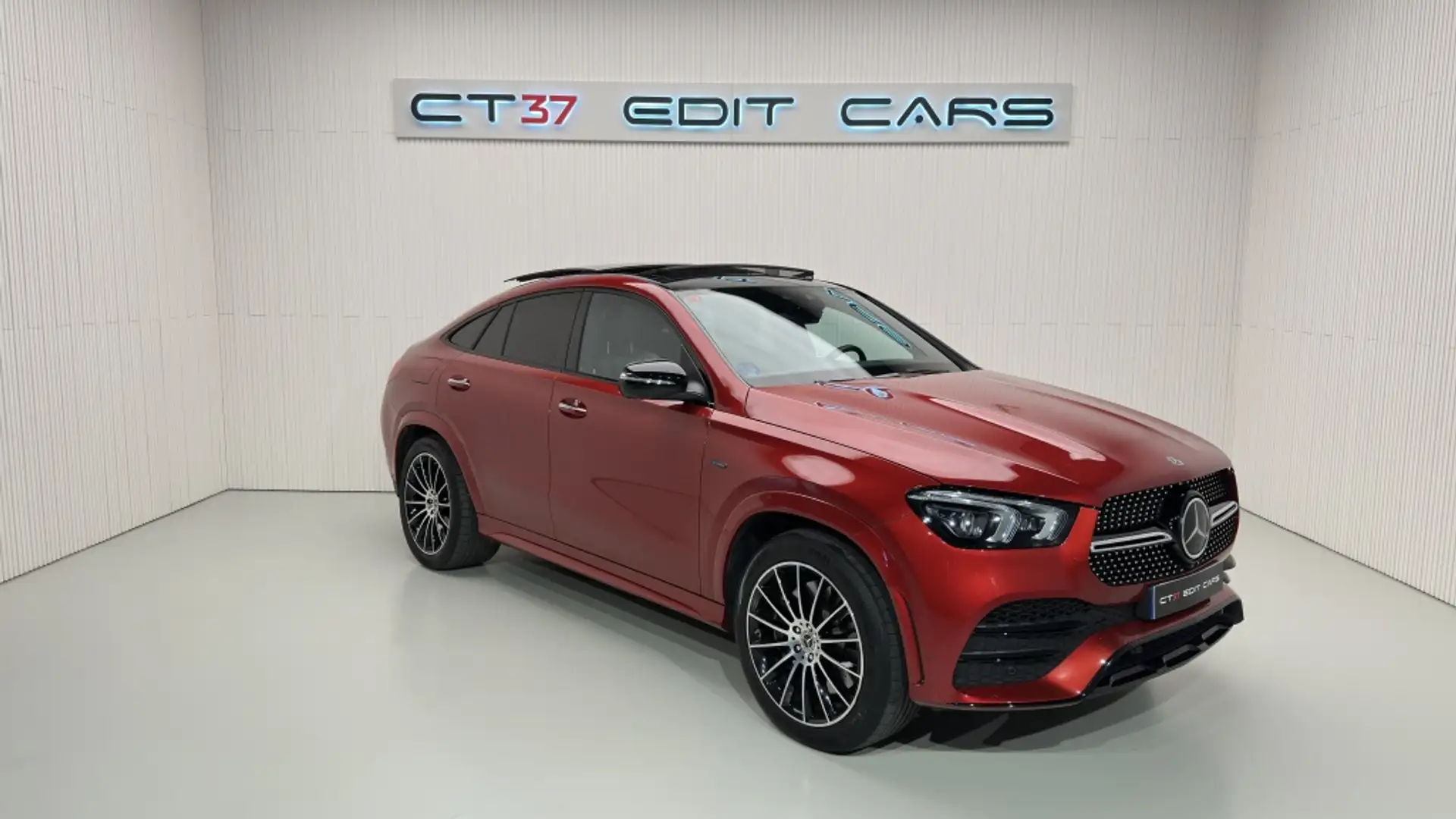 Mercedes-Benz GLE 350 Coupé 350de 4Matic Aut. Rojo - 2